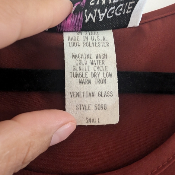 Maggie Sweet Vintage Women's Rust Tank Top/ New With Out Tags - Picture 3 of 7